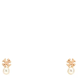 Moondance Logo and Pearl Stud Earrings