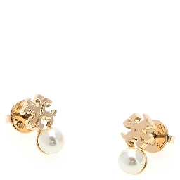 Moondance Logo and Pearl Stud Earrings