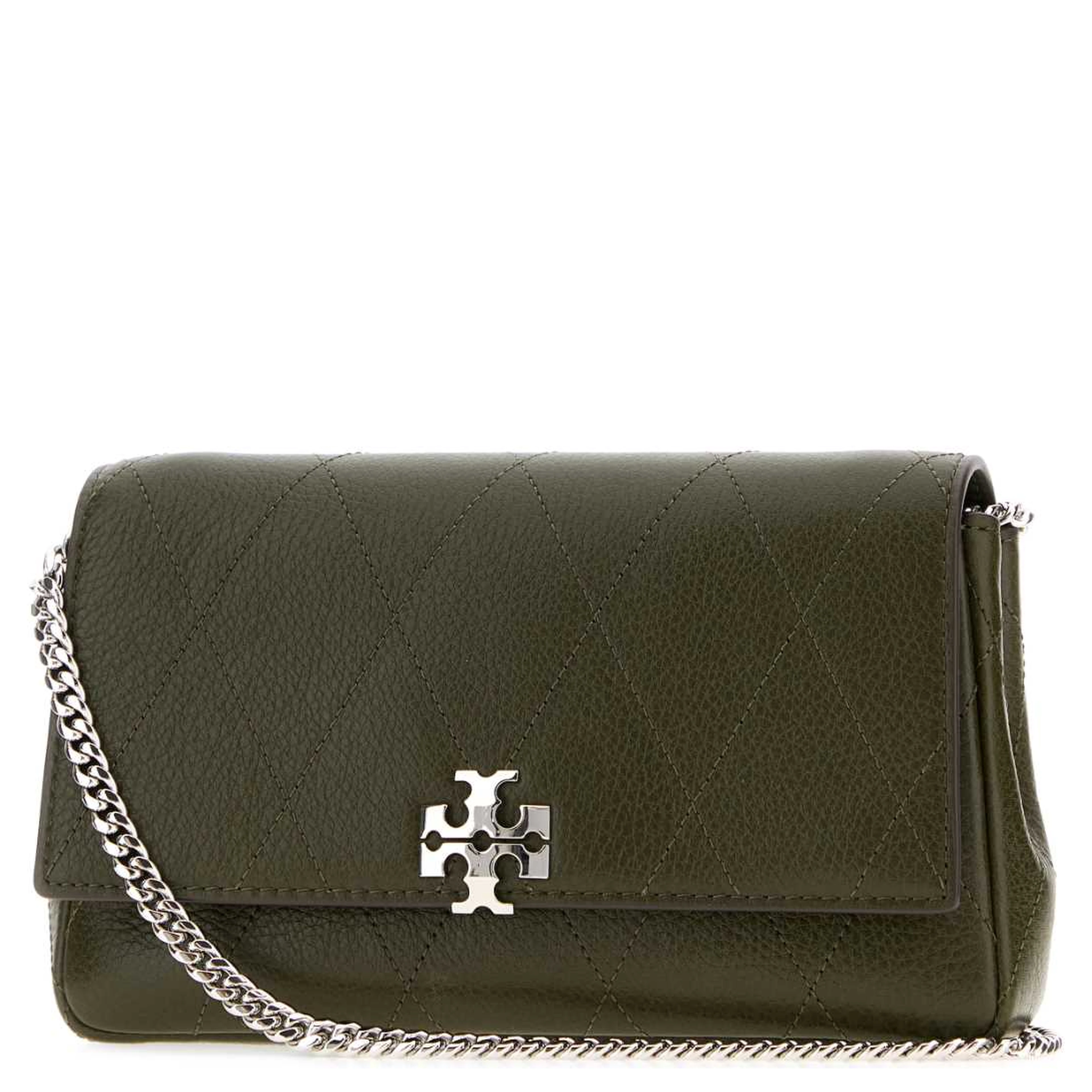 Charlie Quilted Chain Wallet