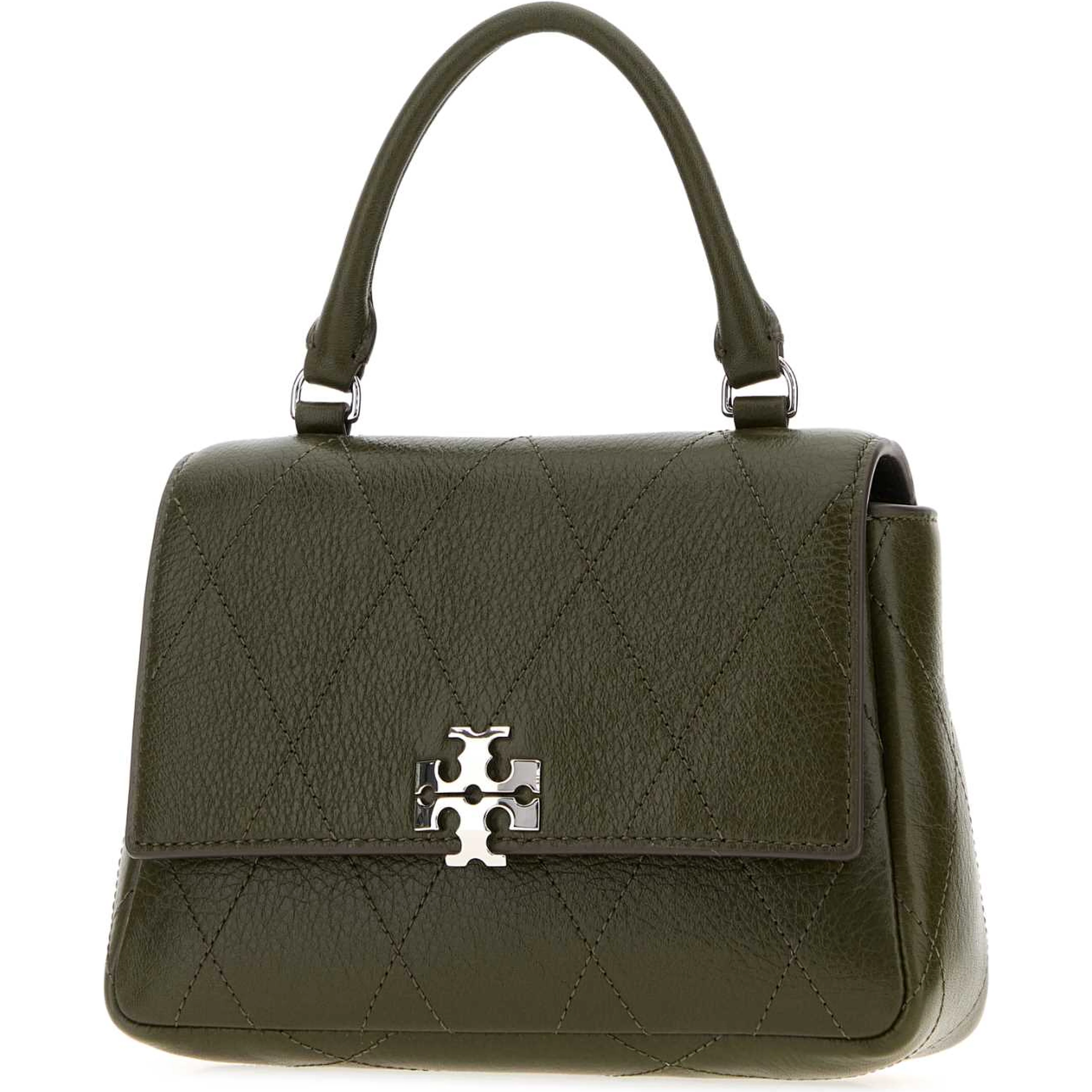 Charlie Quilted Top Handle Chain Wallet