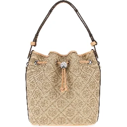 T Monogram Bucket Bag