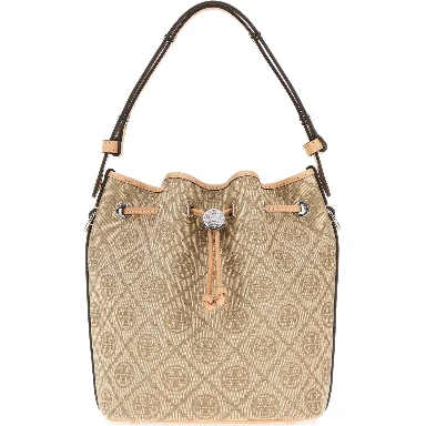 T Monogram Bucket Bag