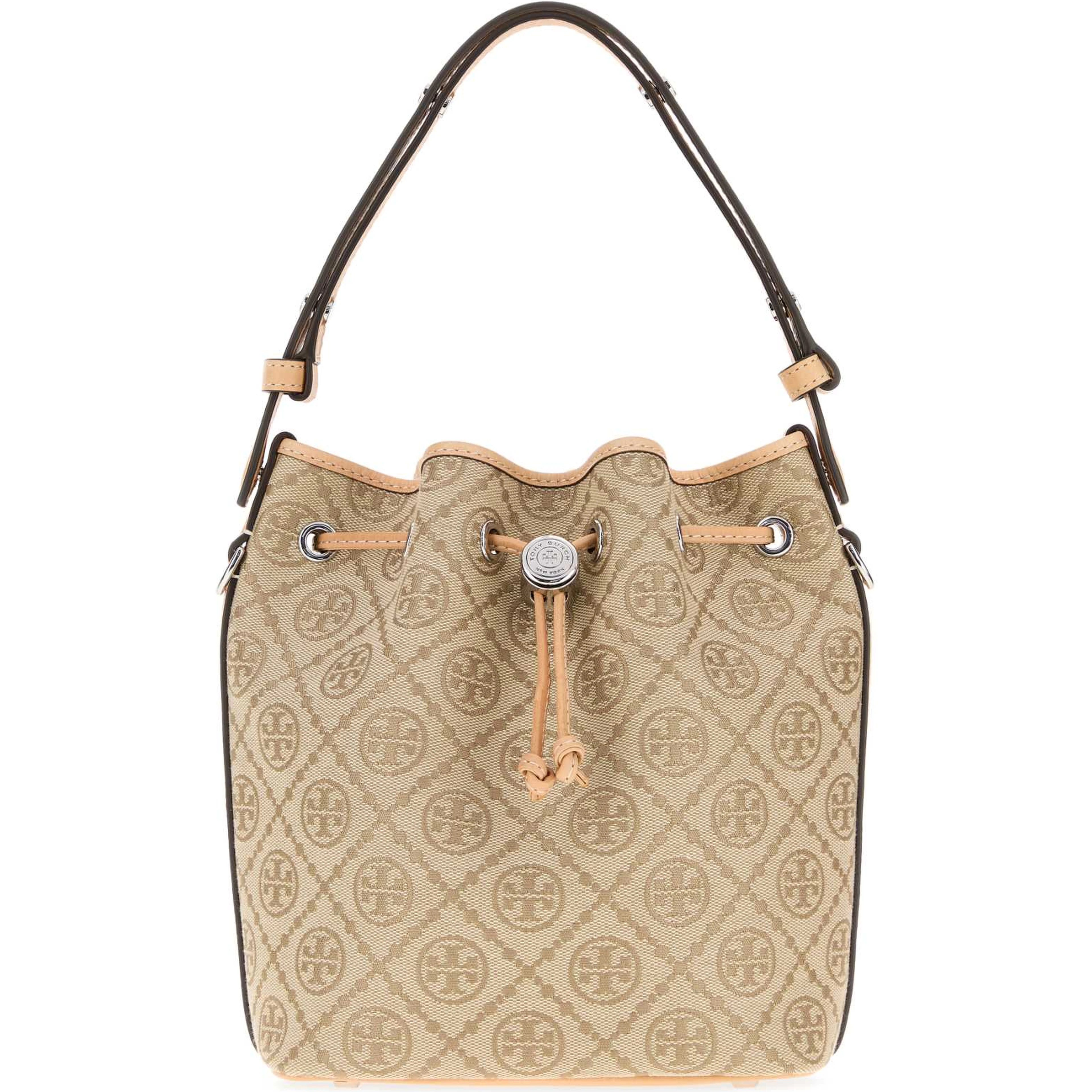 T Monogram Bucket Bag