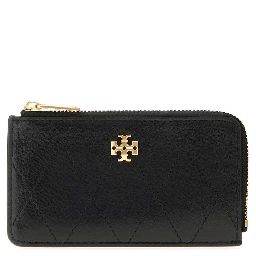 Charlie Quilted Zip Card Case