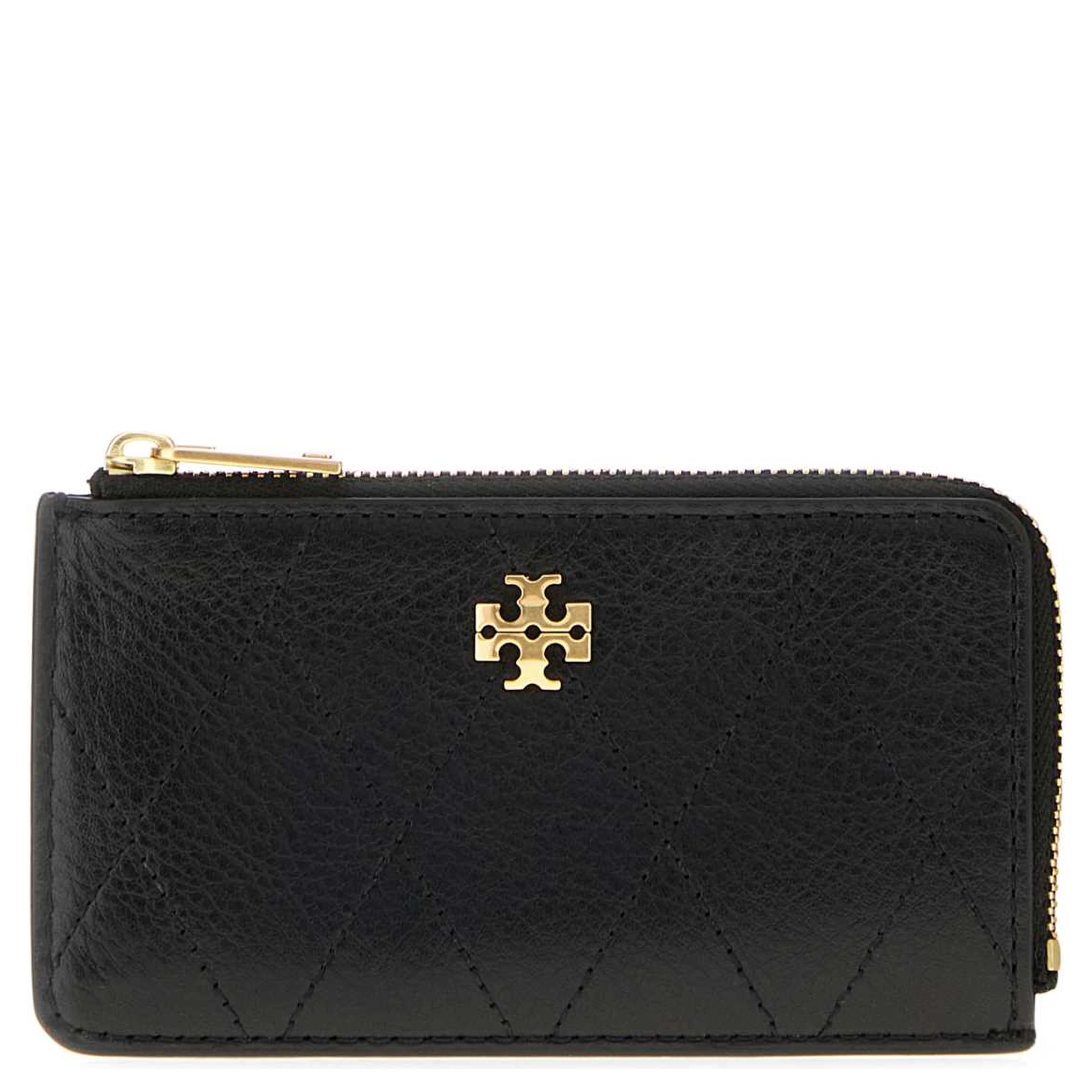 Charlie Quilted Zip Card Case