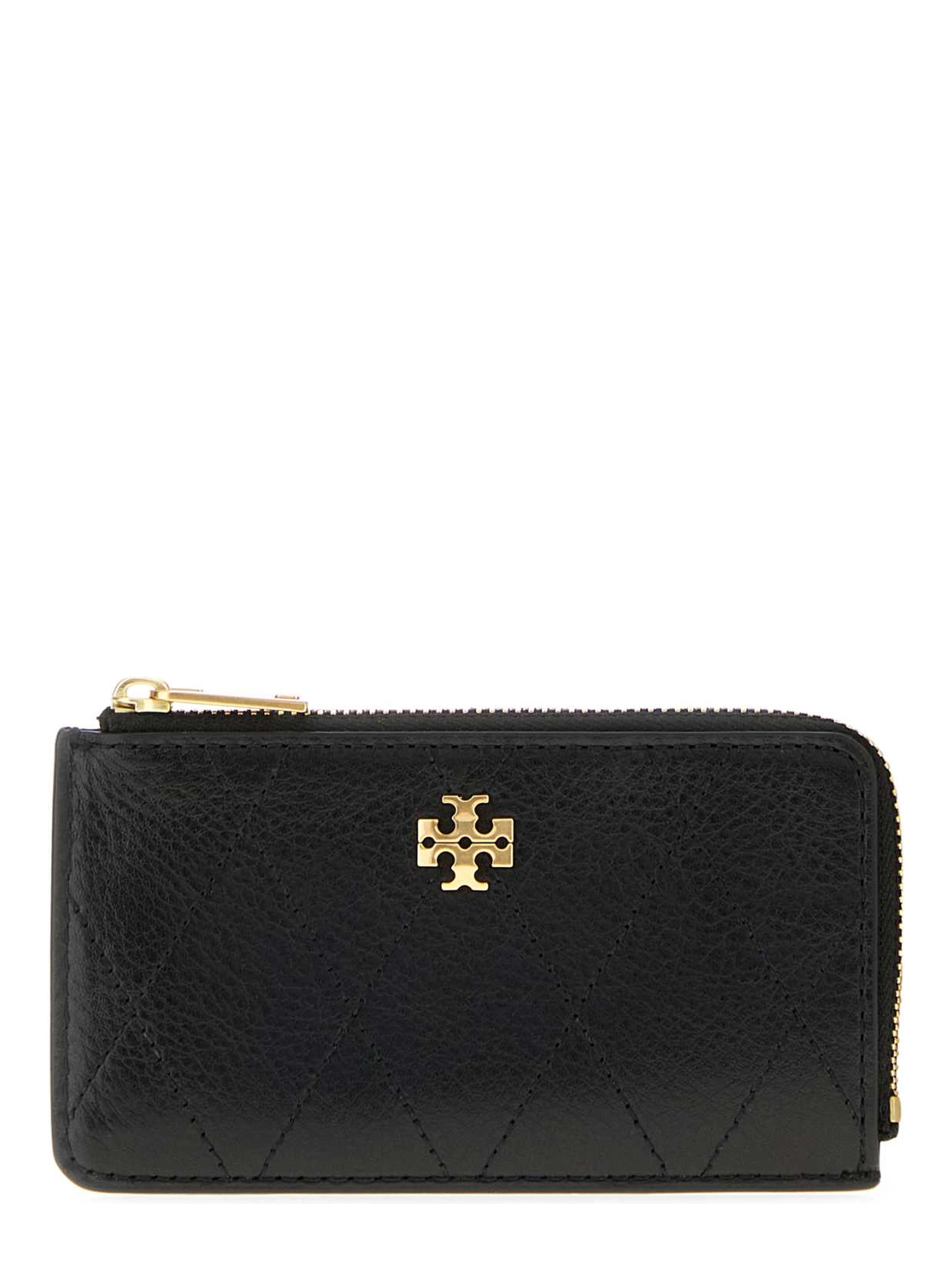 Charlie Quilted Zip Card Case