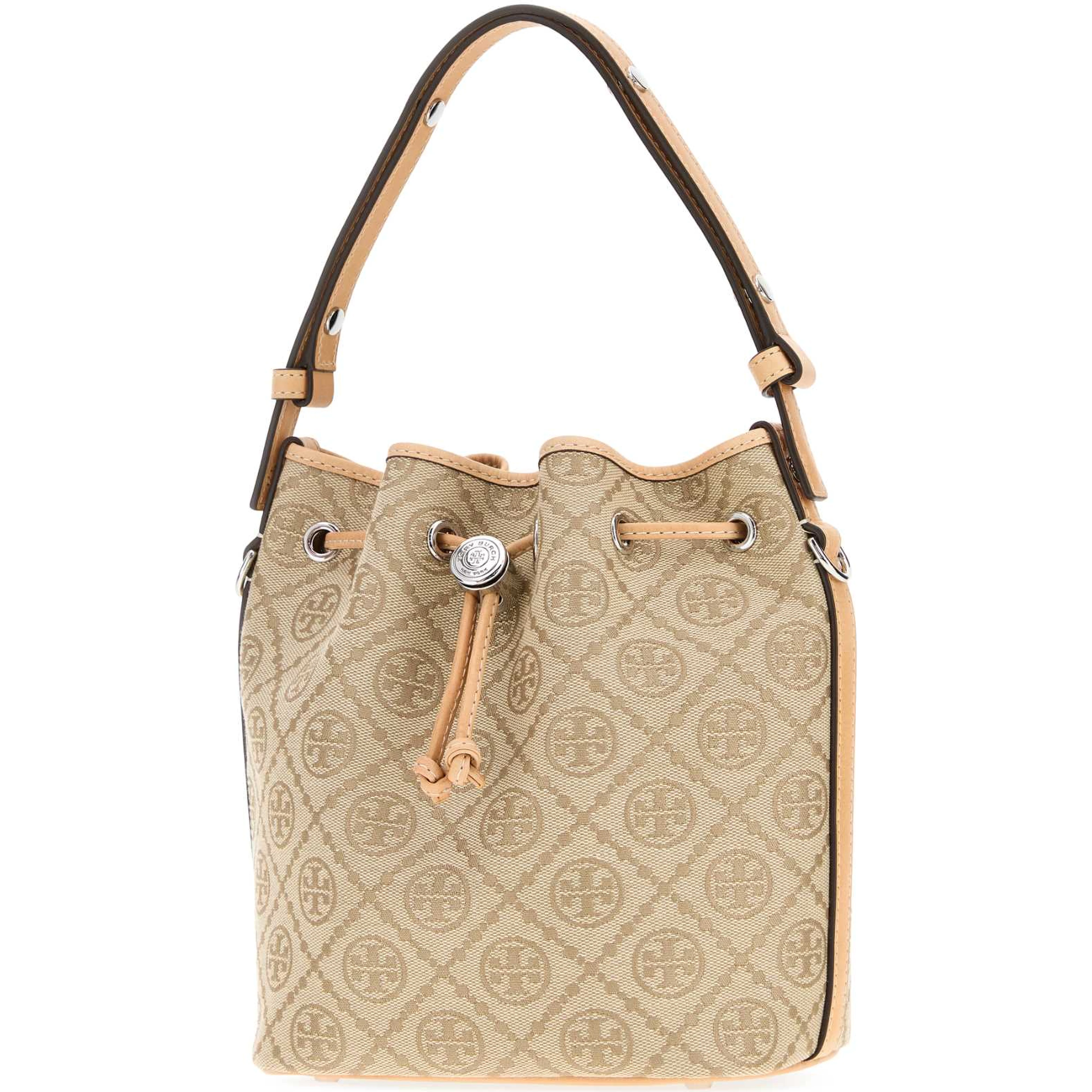 T Monogram Bucket Bag