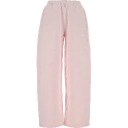 MID-RISE RELAXED SWEATPANT W/ LOGO PRINT