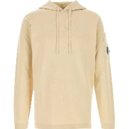 COTTON SEA ISLAND HOODED LENS SWEATER