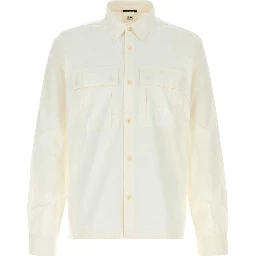 METROPOLIS SERIES GABARDINE LONG SLEEVE BUTTON SHI
