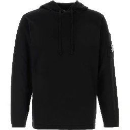 COTTON SEA ISLAND HOODED LENS SWEATER