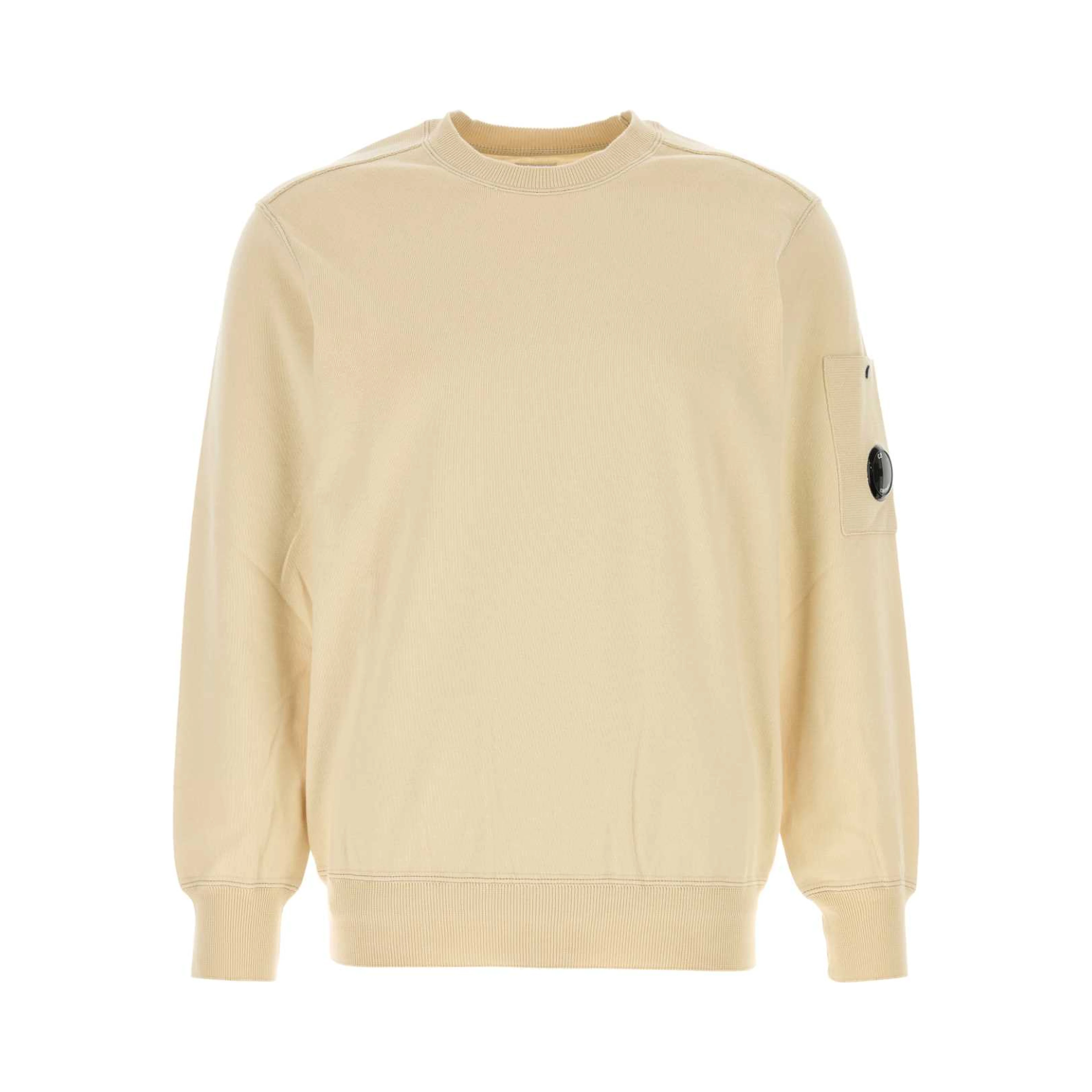 COTTON SEA ISLAND CREWNECK LENS SWEATER