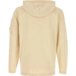 COTTON SEA ISLAND HOODED LENS SWEATER