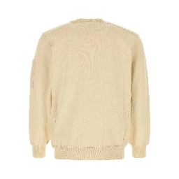 COTTON SEA ISLAND CREWNECK LENS SWEATER