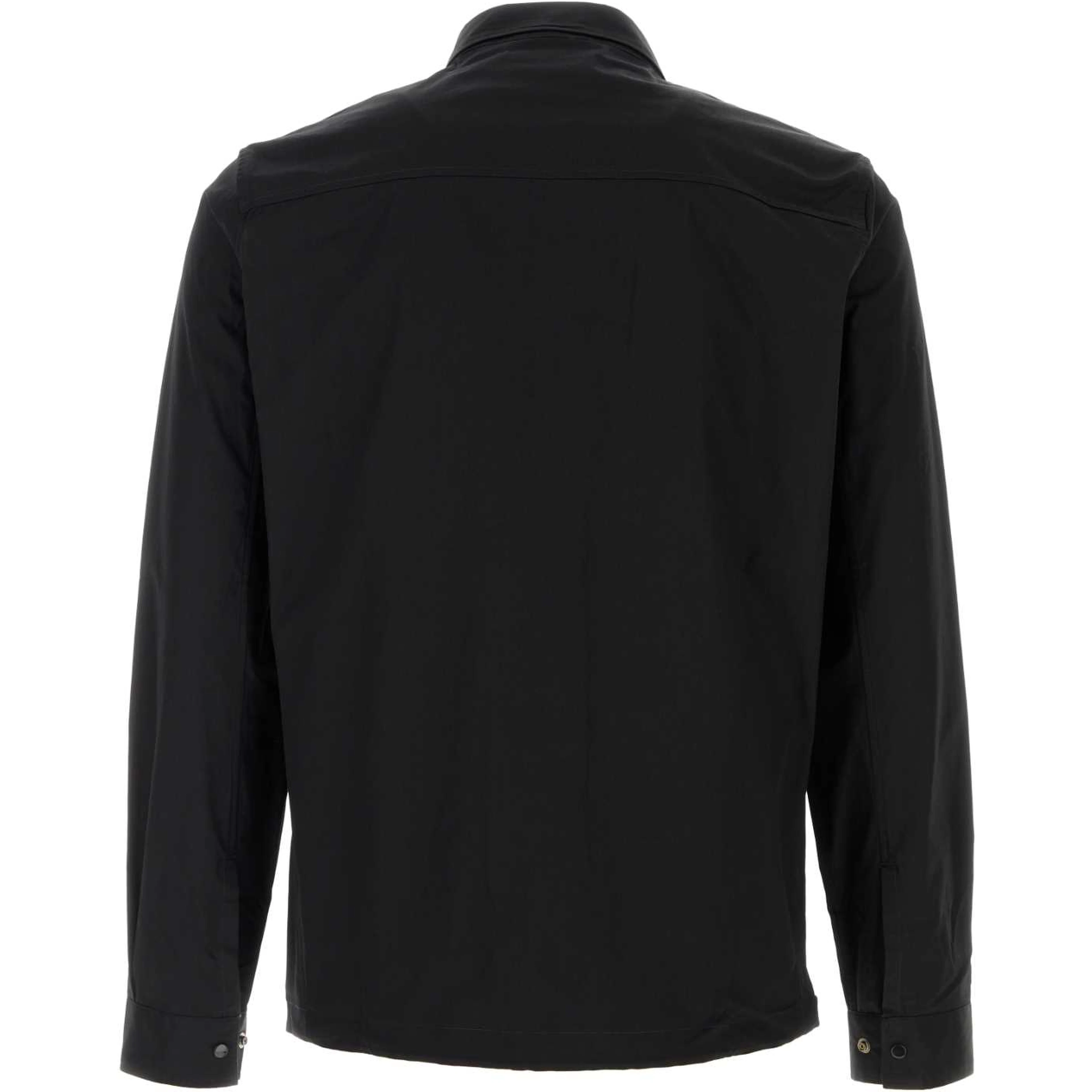 METROPOLIS SERIES GABARDINE ZIP OVERSHIRT