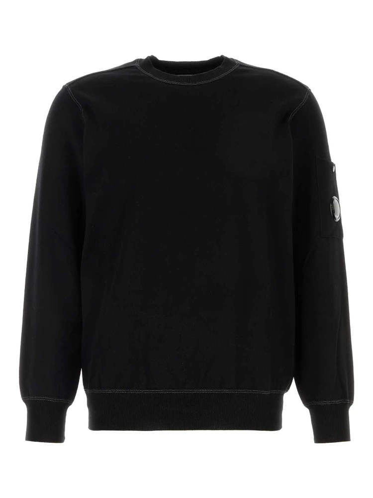 COTTON SEA ISLAND CREWNECK LENS SWEATER