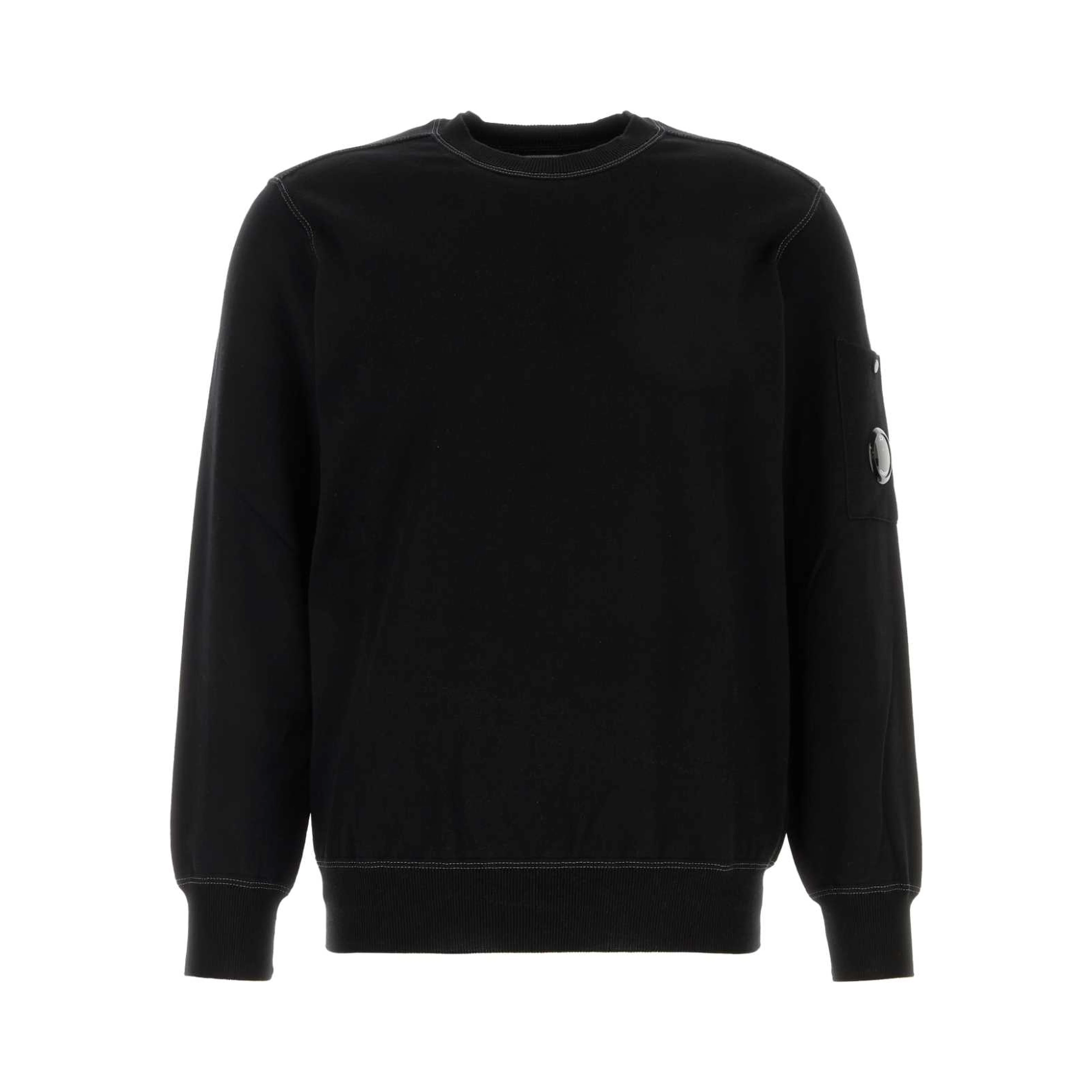 COTTON SEA ISLAND CREWNECK LENS SWEATER