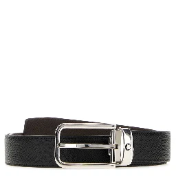 Rectangular 30 mm Belt in Sartorial Leather