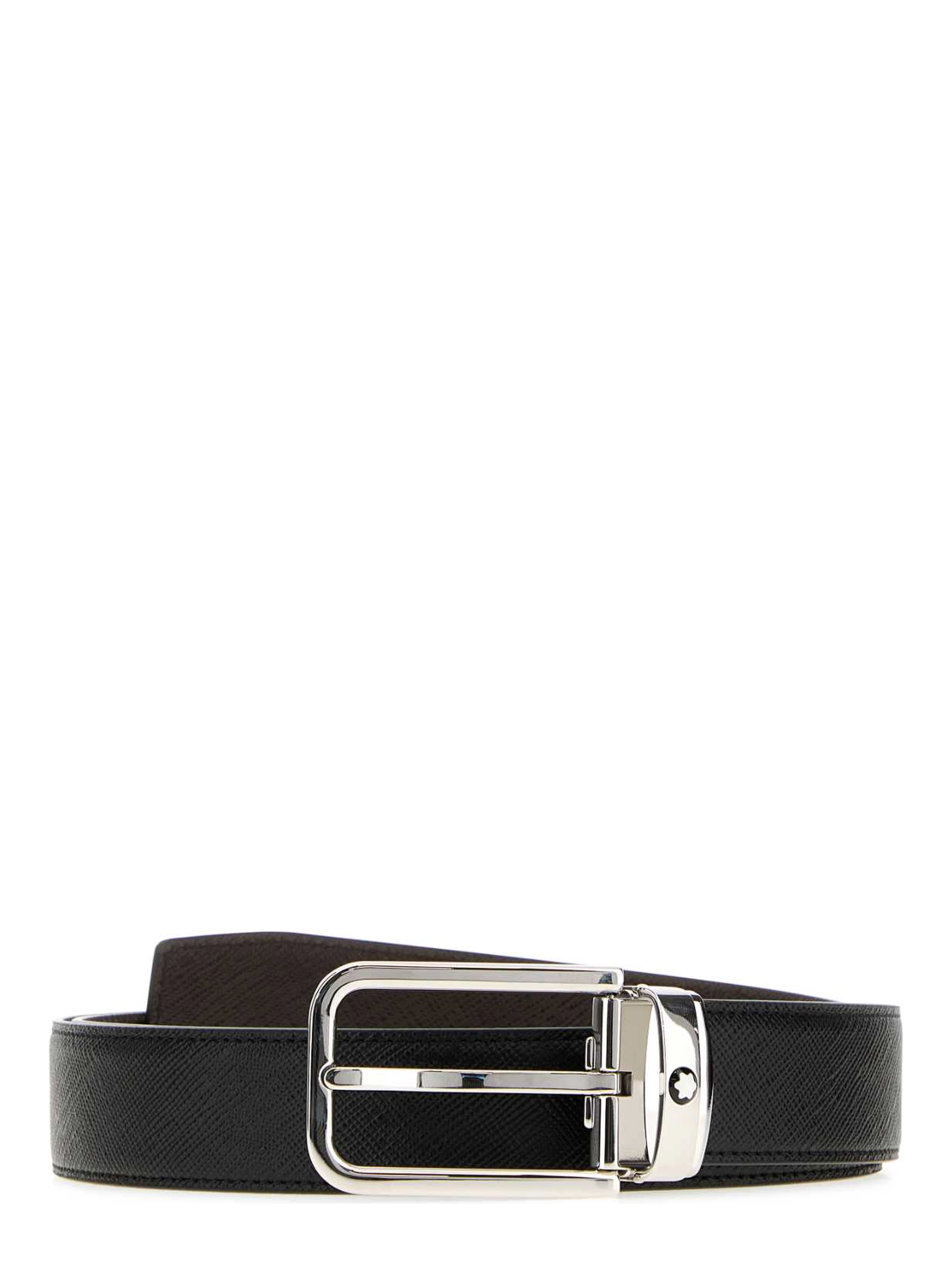 Rectangular 30 mm Belt in Sartorial Leather