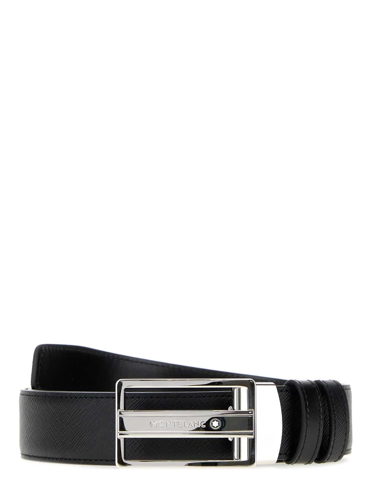 Montblanc Plate 35 mm Belt in Sartorial/Meisterstü