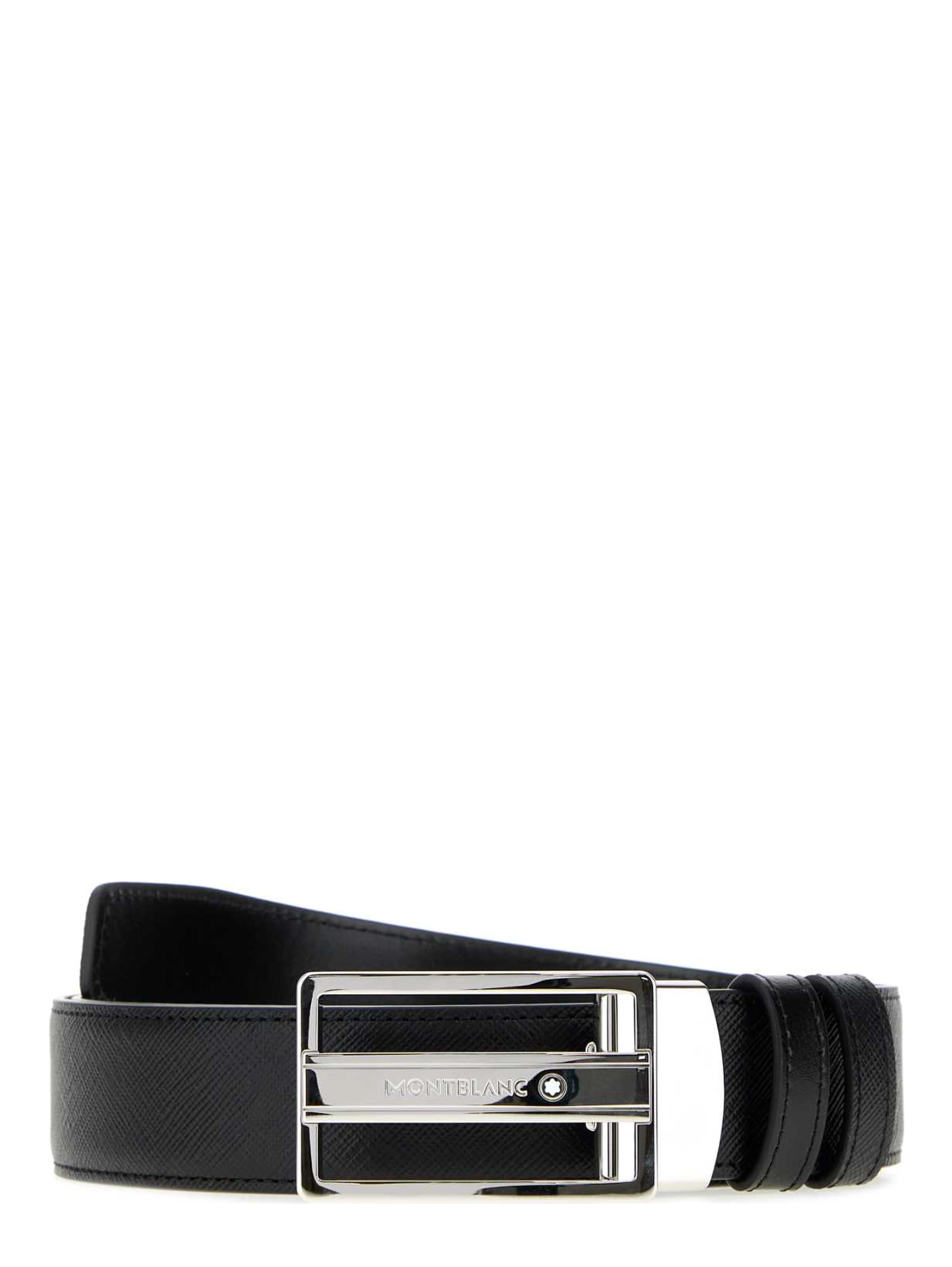 Montblanc Plate 35 mm Belt in Sartorial/Meisterstü