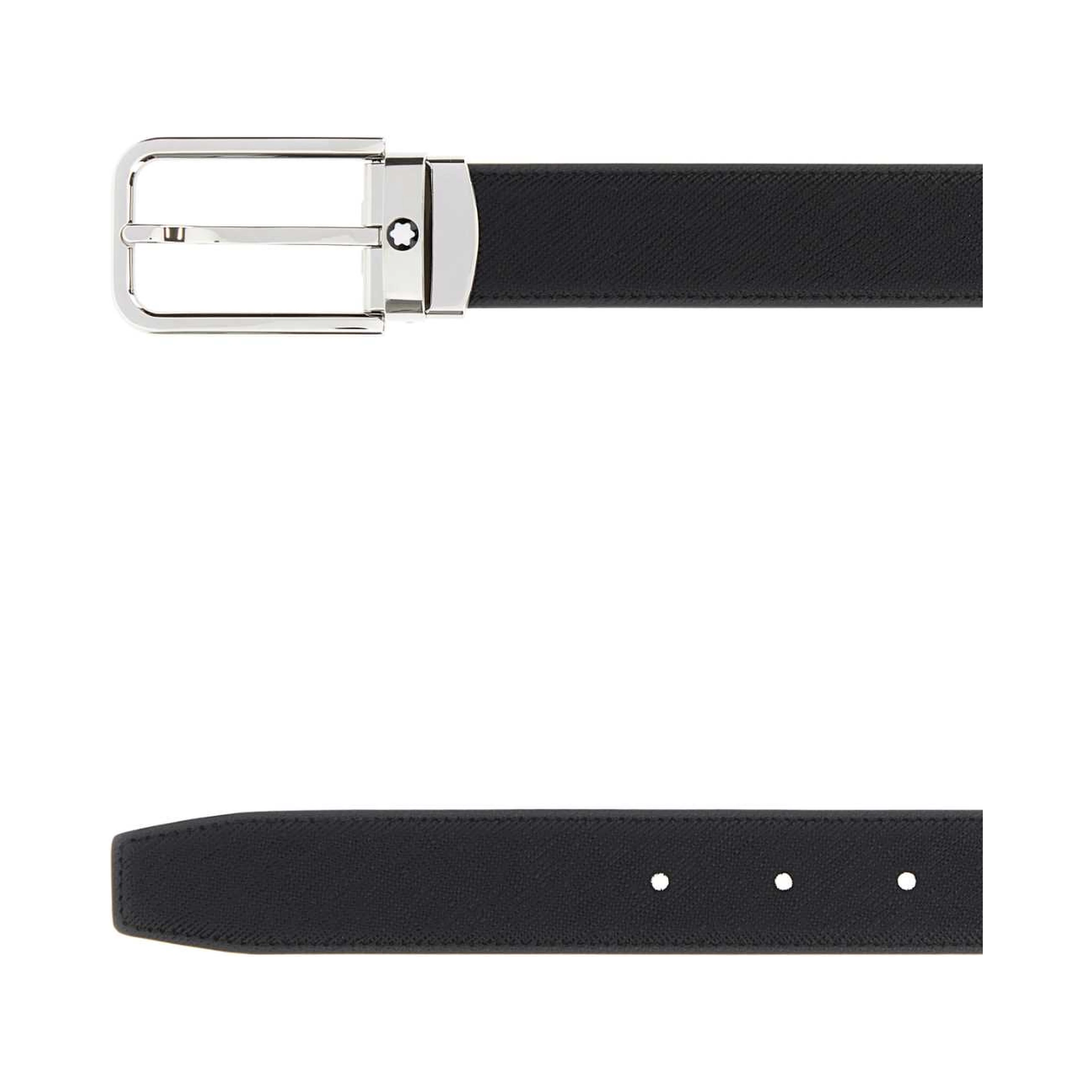 Rectangular 30 mm Belt in Sartorial Leather