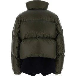 WOOL MELTON X PUFFER BLOUSON