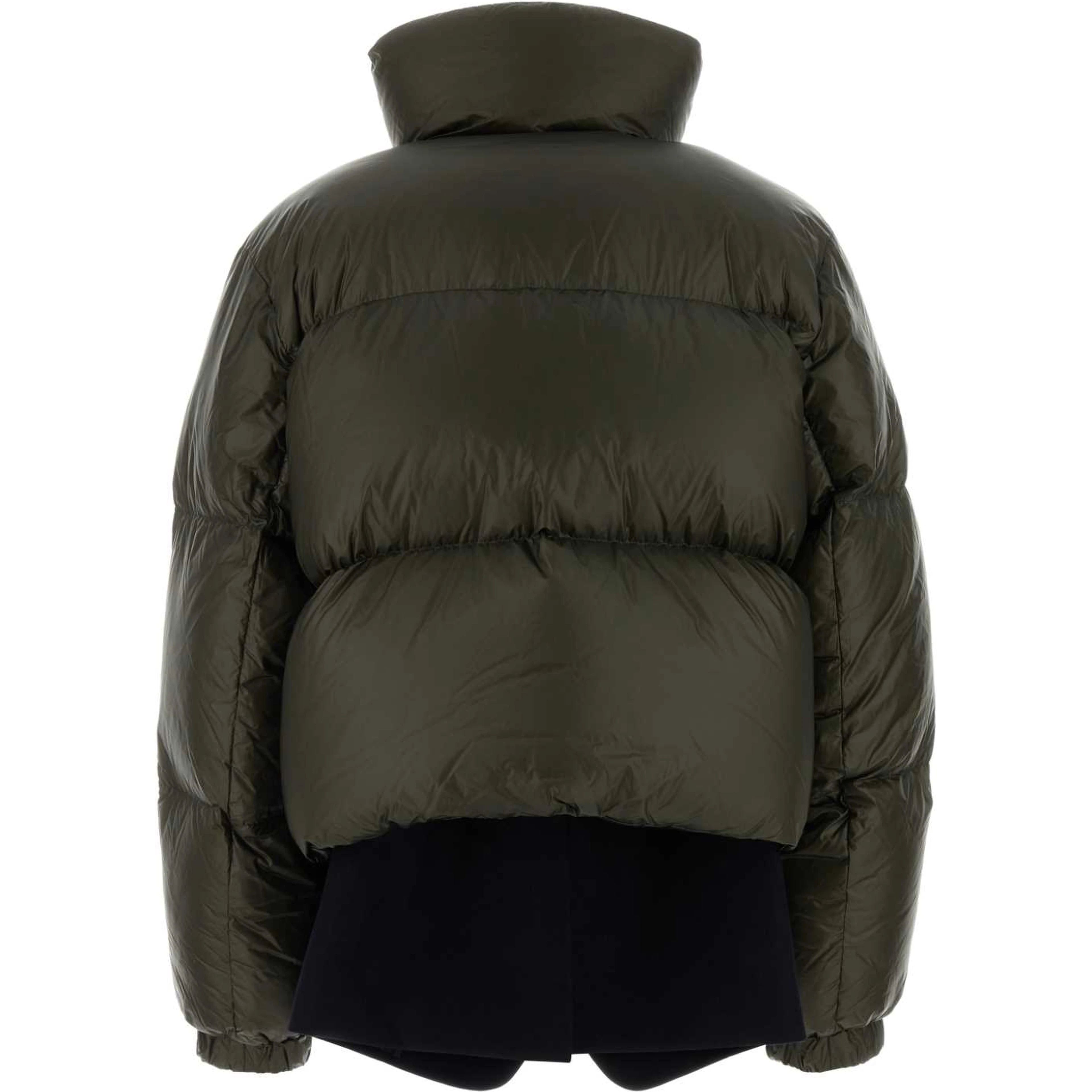 WOOL MELTON X PUFFER BLOUSON
