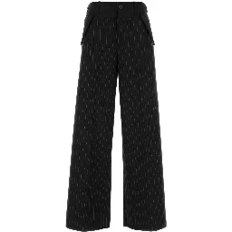STRIPE DOESKIN PANTS