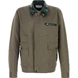 COTTON CHINO BLOUSON