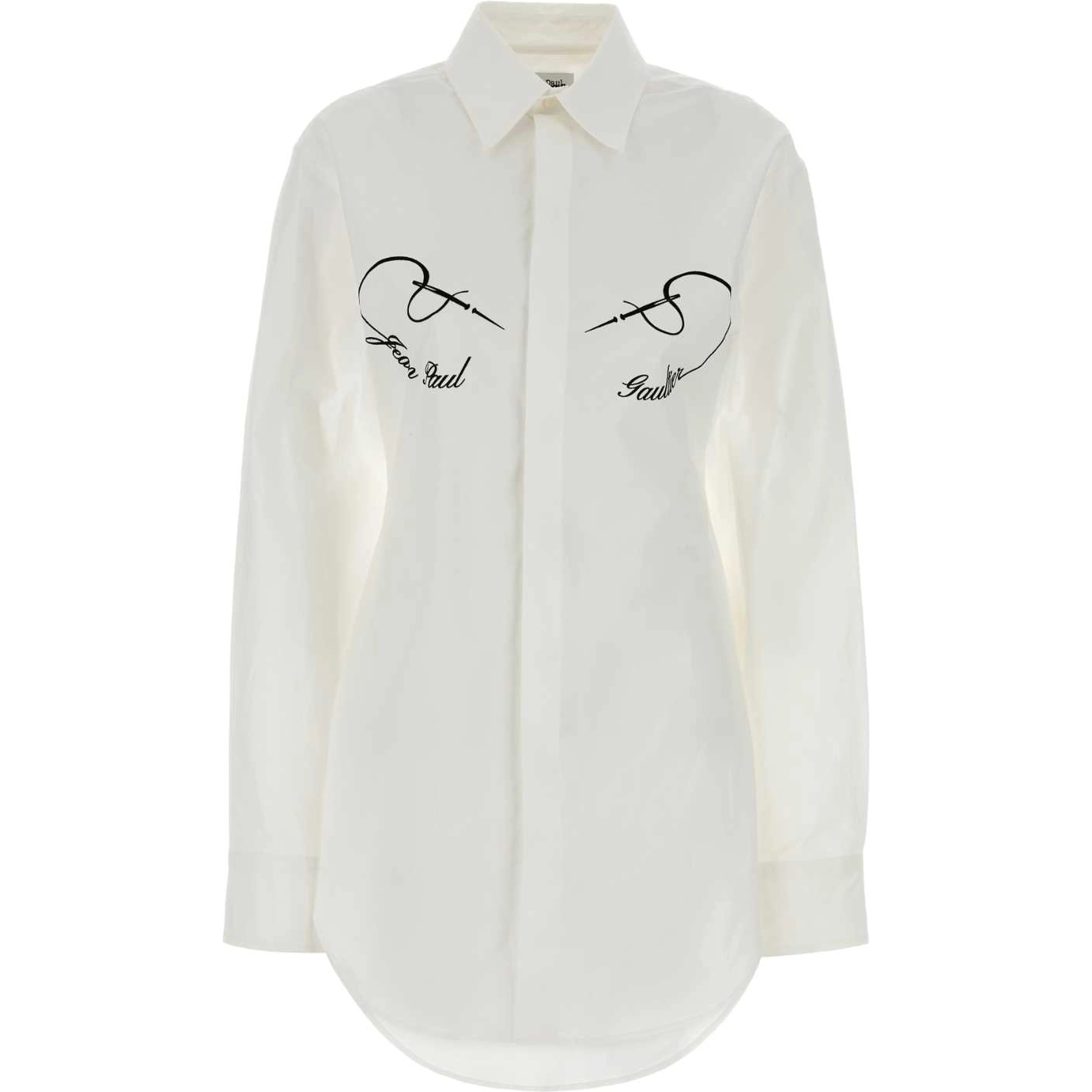 SHIRT WITH NEEDLES JEAN PAUL GAULTIER FLOCK PRIN