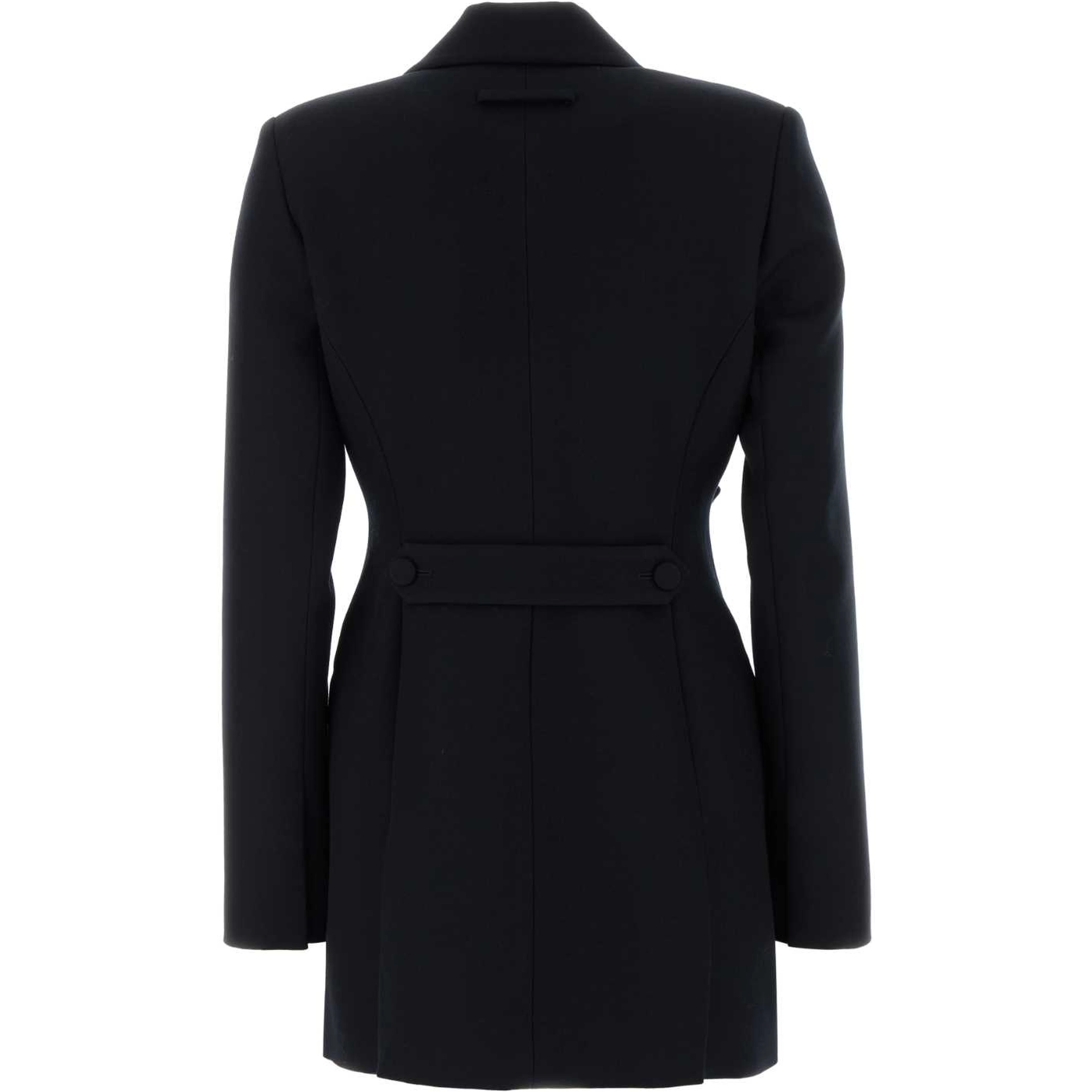 REVERSED COLLAR TAILORING FITTED JACKET