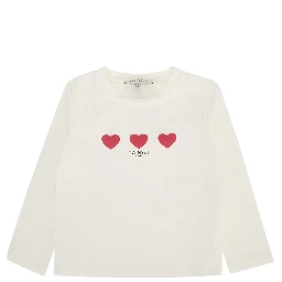MAGLIA MANICA LUNGA CUORI