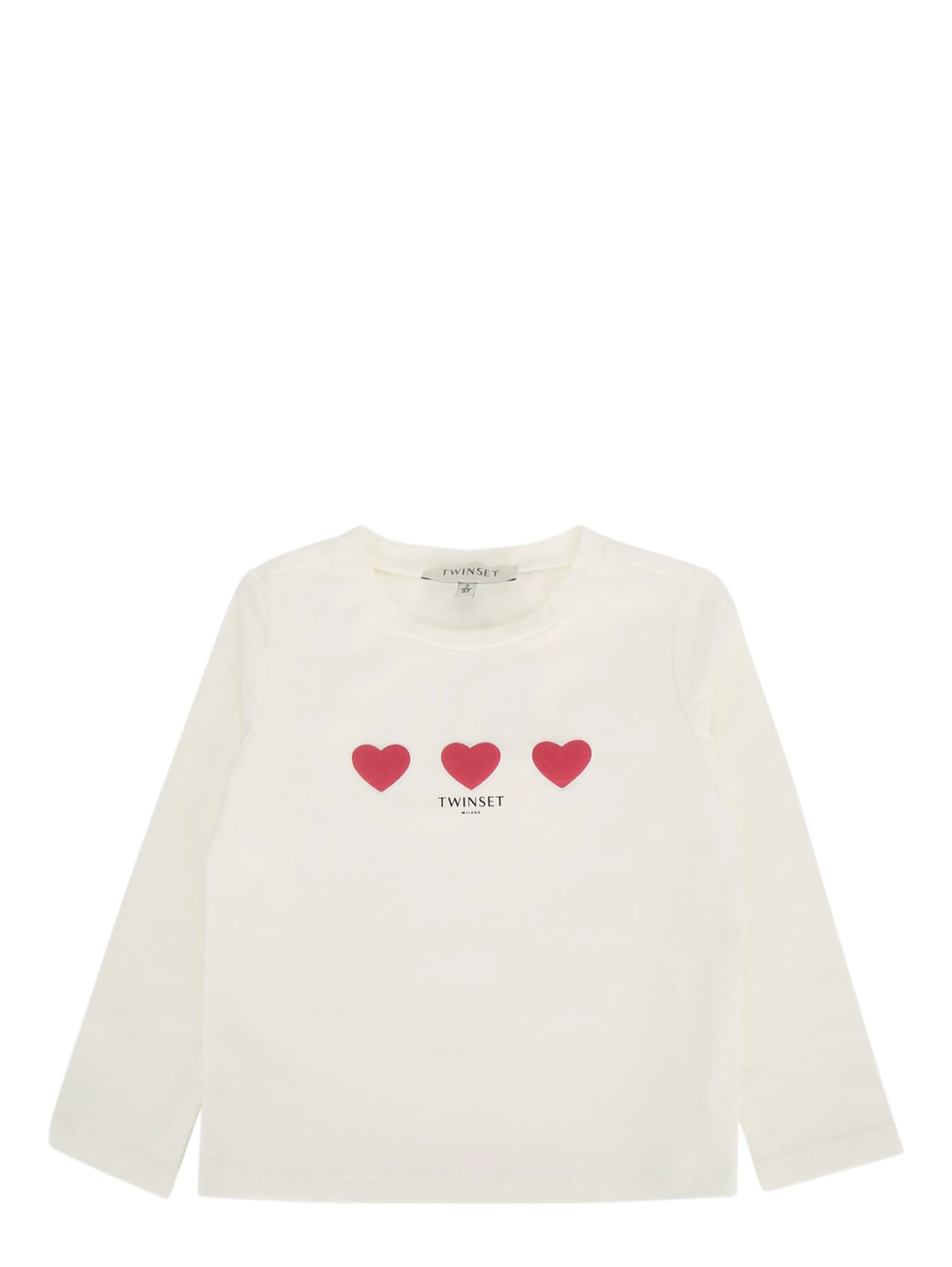 MAGLIA MANICA LUNGA CUORI