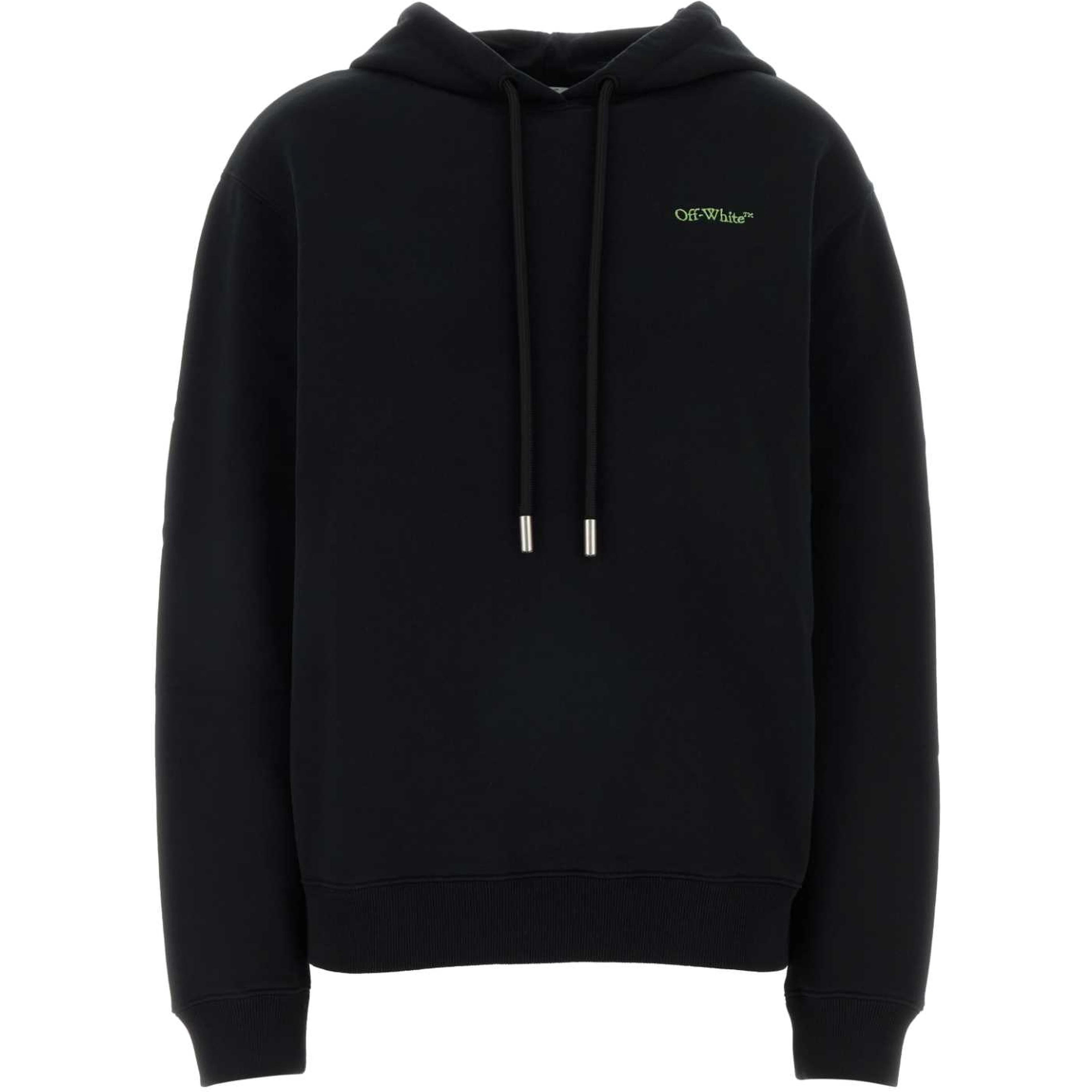 ARROW LEAVES REG HOODIE BLACK - BEECH