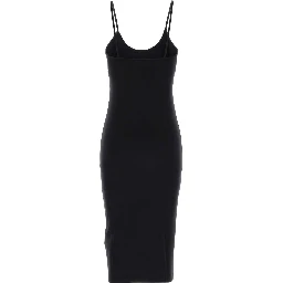 off stamp sleek midi dress