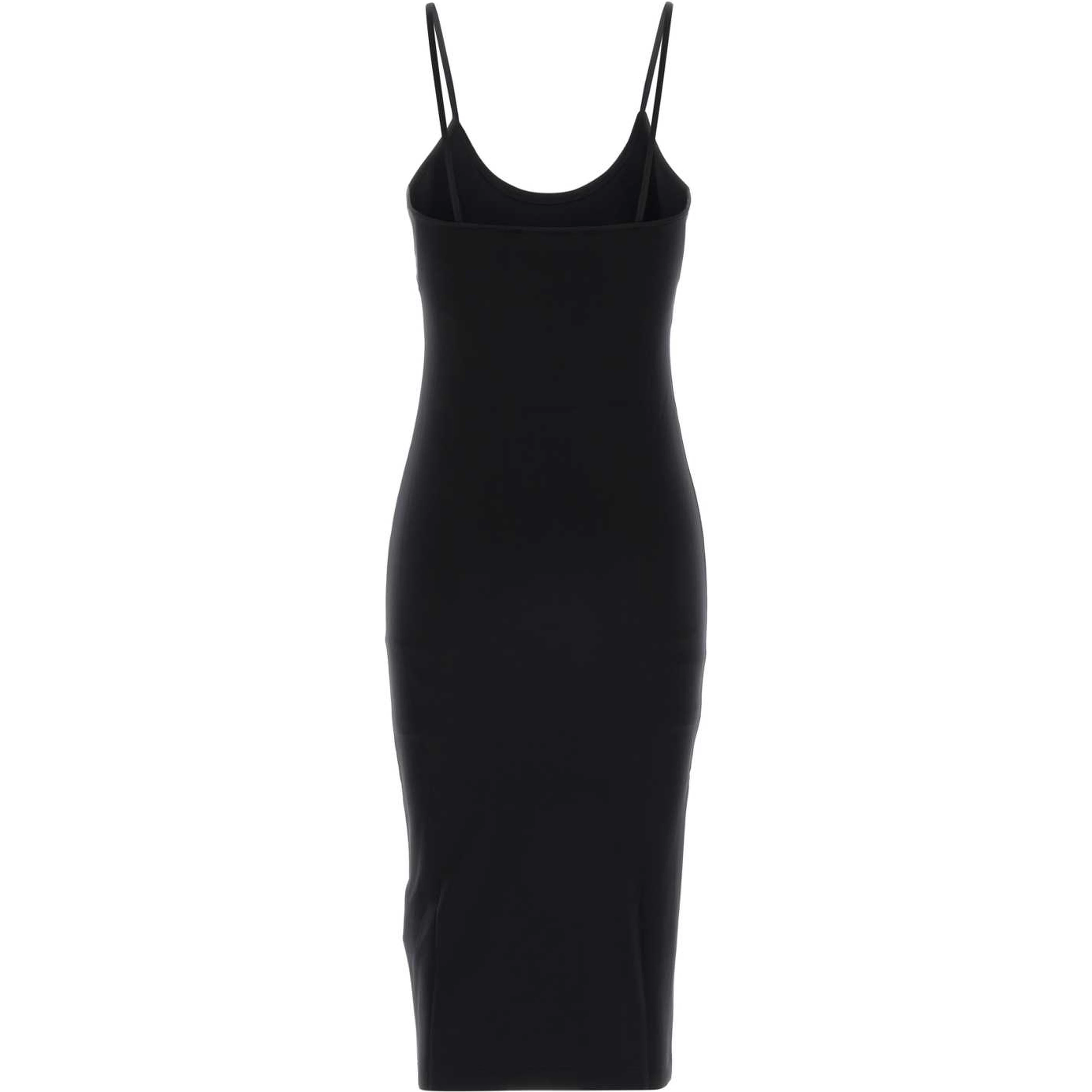 off stamp sleek midi dress