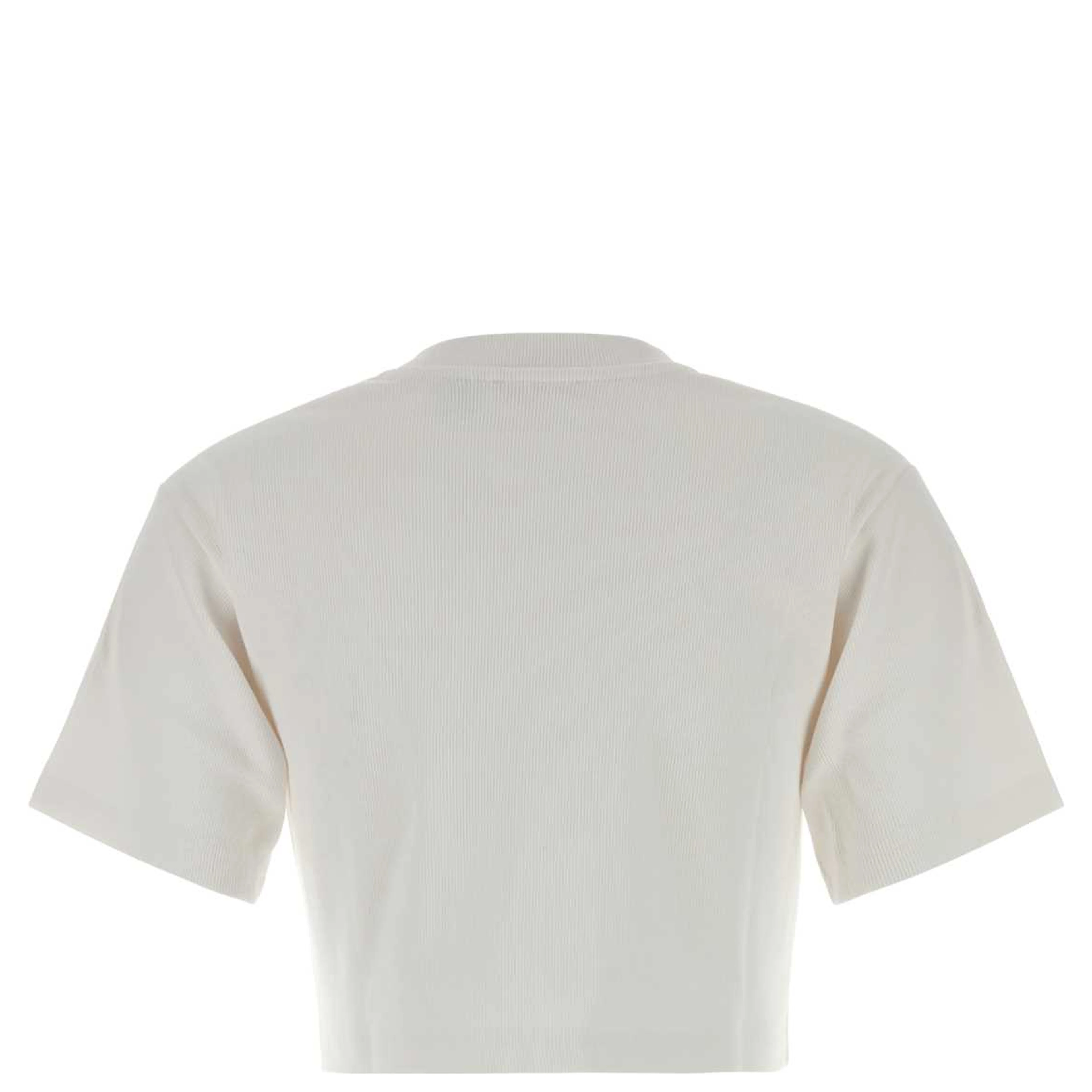 off stamp rib cropped tee