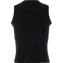 off stamp rib round tank top