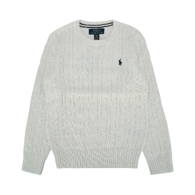 LS CABLE CN-TOPS-SWEATER