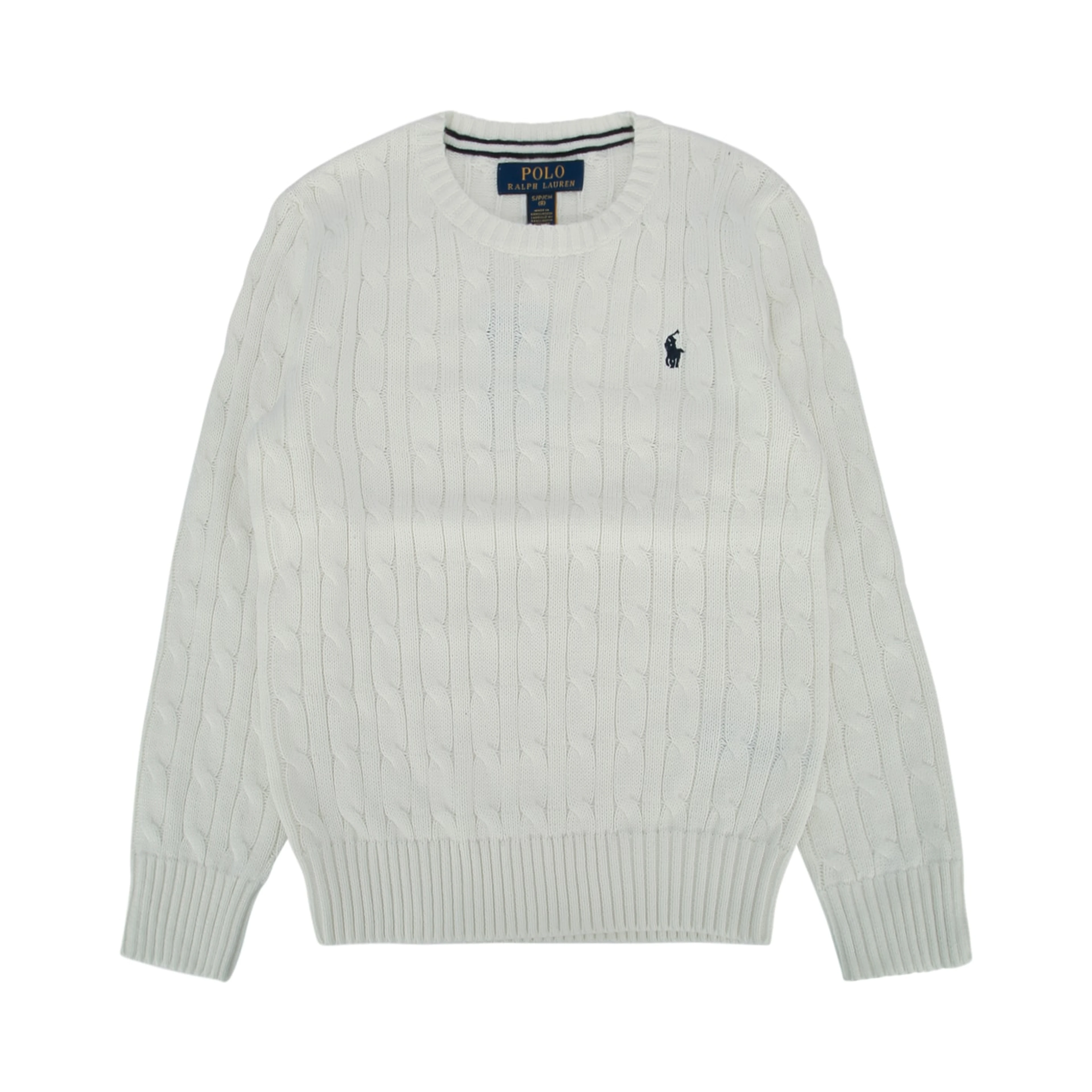 LS CABLE CN-TOPS-SWEATER
