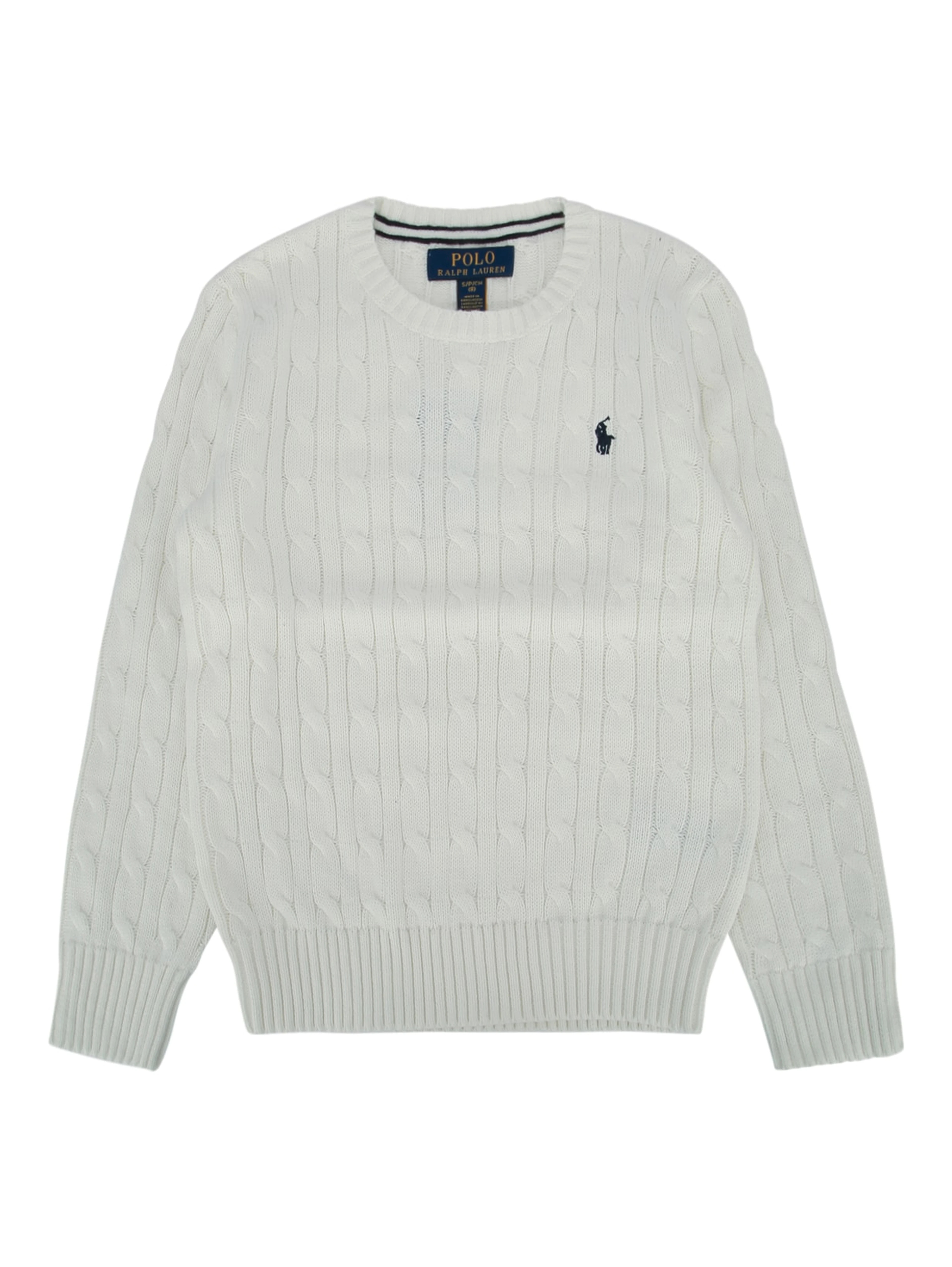 LS CABLE CN-TOPS-SWEATER