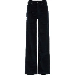 PALAZZO MISTRAL8104 SHINY CORDL34 - 60 NAVY