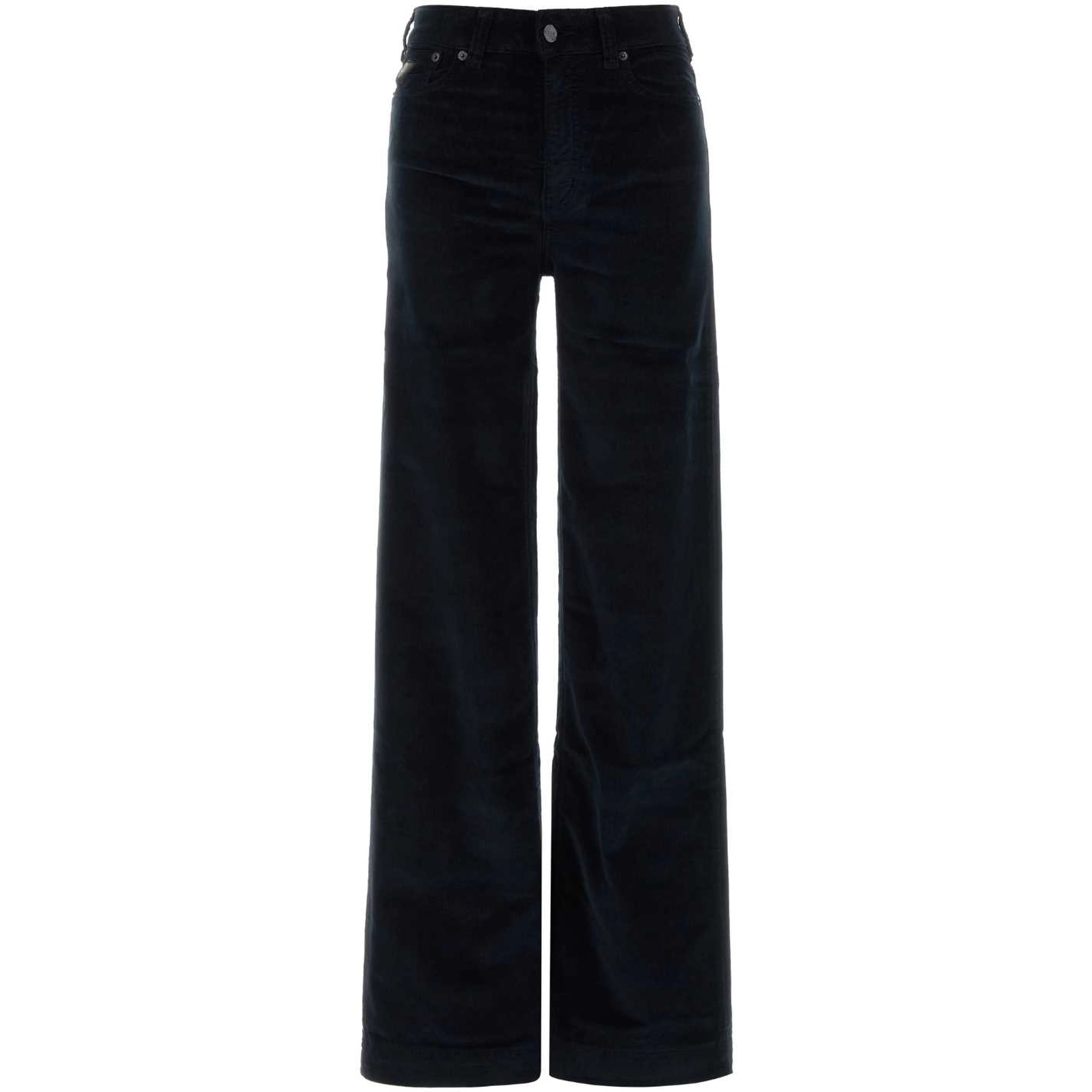PALAZZO MISTRAL8104 SHINY CORDL34 - 60 NAVY