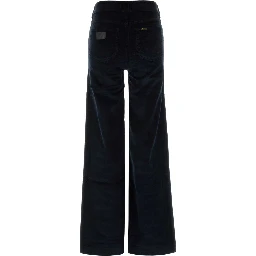PALAZZO MISTRAL8104 SHINY CORDL34 - 60 NAVY