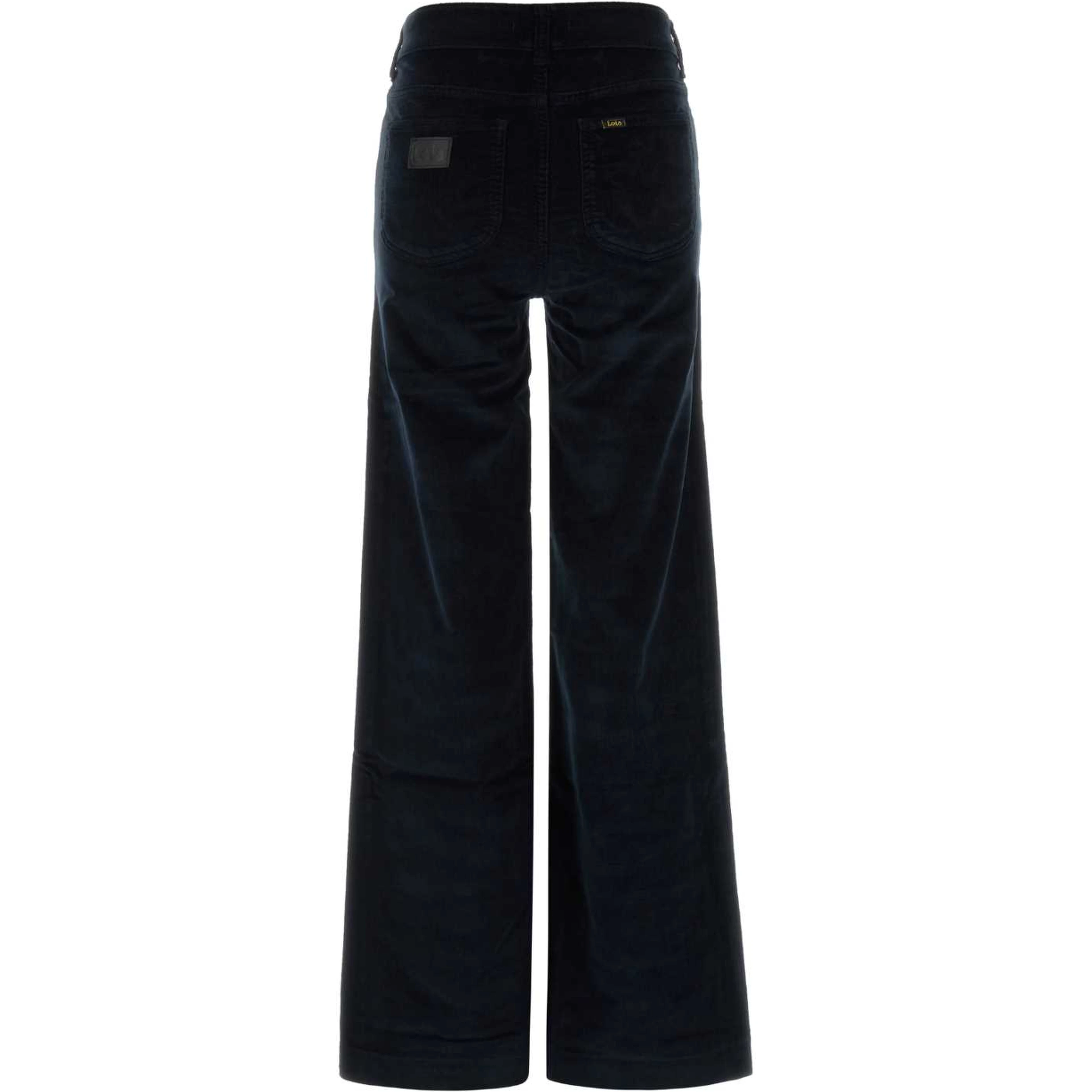 PALAZZO MISTRAL8104 SHINY CORDL34 - 60 NAVY