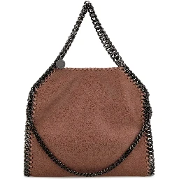 Mini Tote Eco Shaggy Deer W/Dark Ruthenium Color C