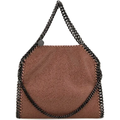 Mini Tote Eco Shaggy Deer W/Dark Ruthenium Color C