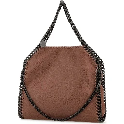Mini Tote Eco Shaggy Deer W/Dark Ruthenium Color C