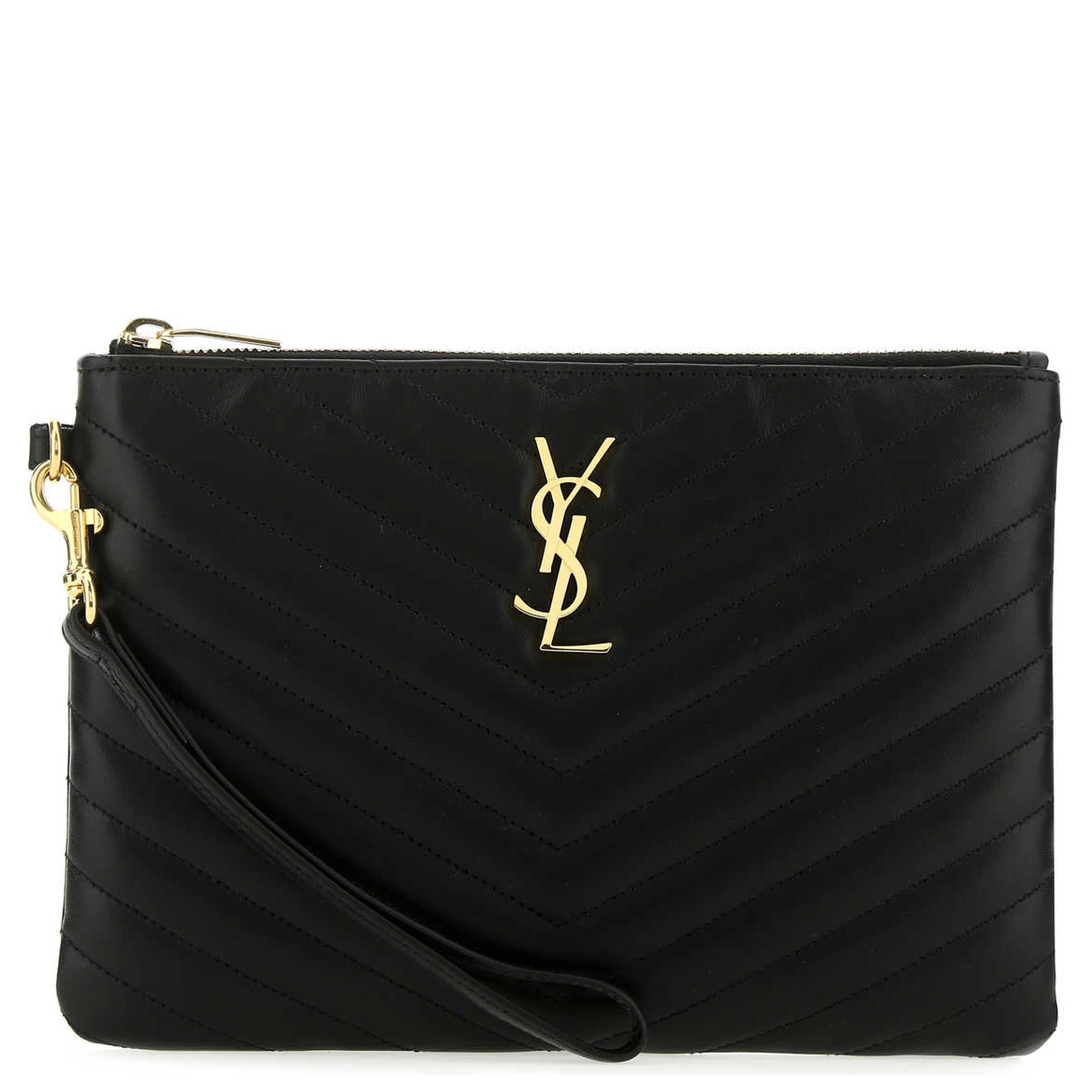 حقيبة YSL أحادية اللون